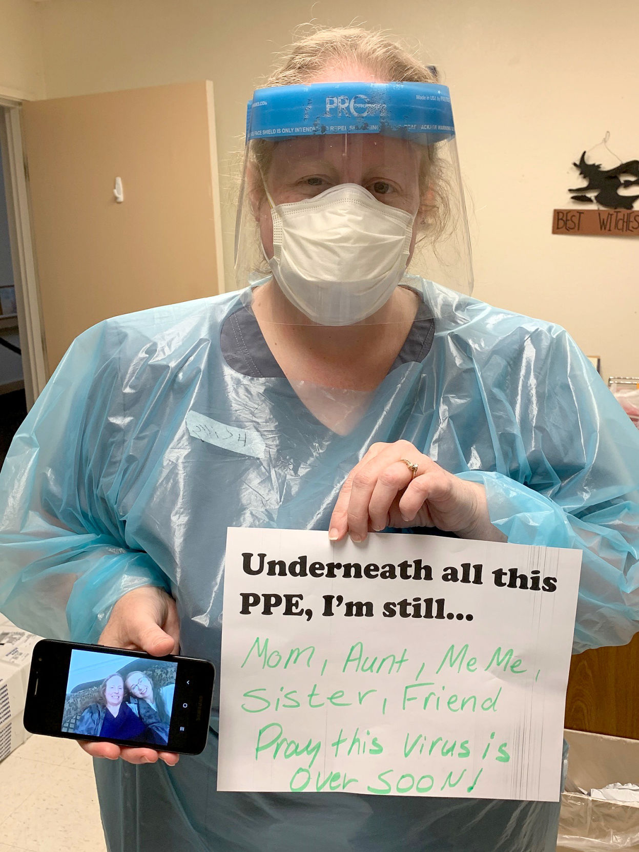 Briarcliff staff in PPE